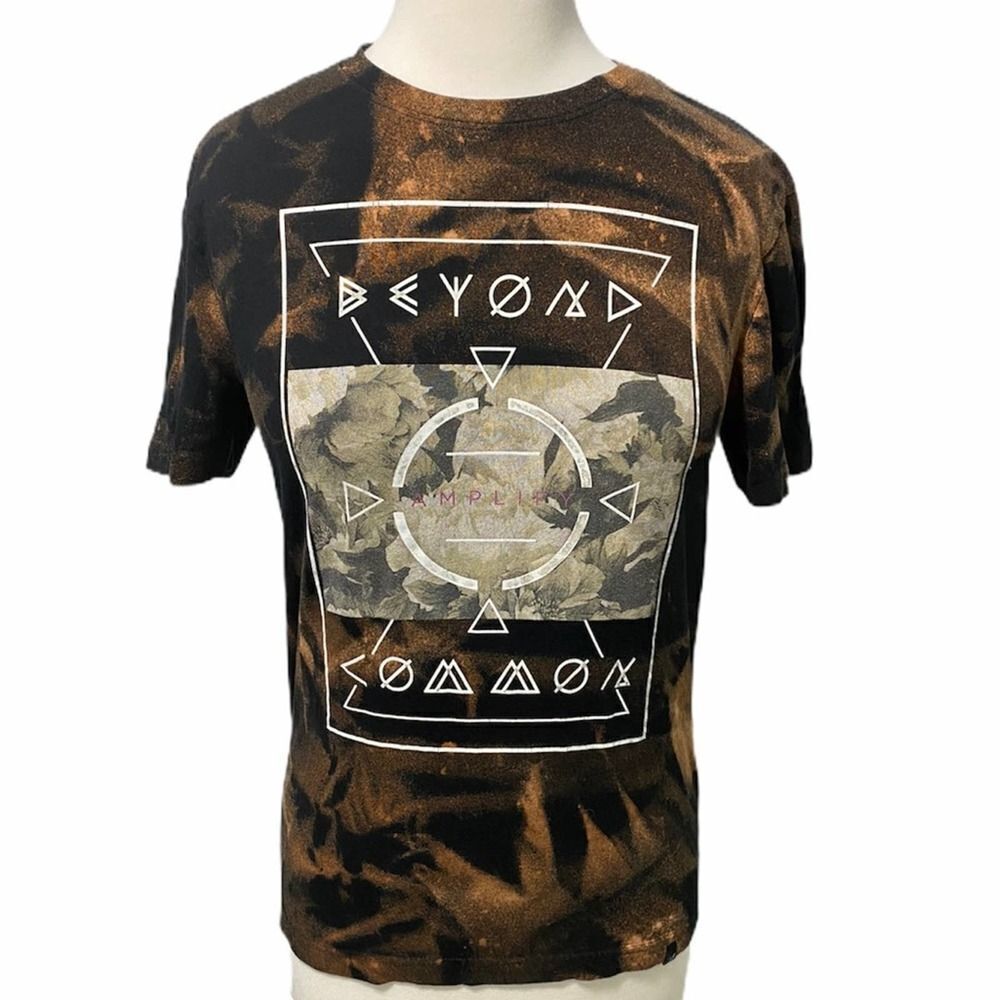 Amplify Beyond‎ Common Tie Dye T-Shirt Black Small